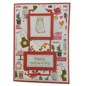 Happy Mother's Day Kitchen Greeting Card Handmade